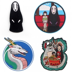 3 Styles Death Note Cartoon Anime Embroidered Fabric Patch