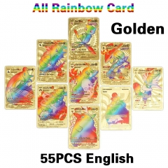 55PCS Pokemon Cartoon Anime Cards
