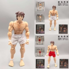 2 Styles 17cm Hanma Baki Cartoon Anime PVC Figure Toy