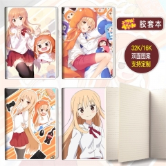 13*18.5cm 65Pages 20 Styles Himouto! Umaru-chan Cartoon Students Anime Stationery Notebook