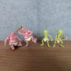 4PCS/SET 10cm Goblin Slayer Cartoon Anime PVC Figure