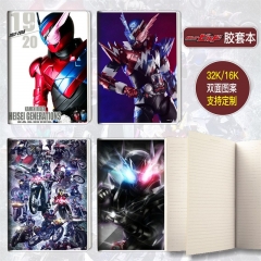 13*18.5cm 130Pages 13 Styles Kamen Rider Ex-Aid Cartoon Students Anime Stationery Notebook