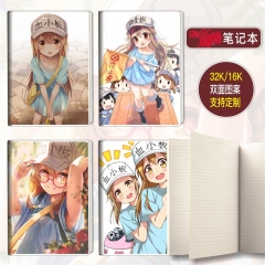 工作细胞胶套本血小板学生礼品文具16k32k精致笔记本记事本明星