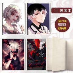 13*18.5cm 65Pages 5 Styles Tokyo Ghoul Cartoon Students Anime Stationery Notebook