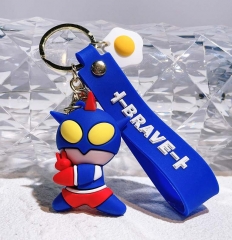 Ultraman Character Cartoon Model Anime PVC Figure Keychain