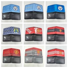 12 Styles Football Star Cartoon Purse Anime Short Wallet