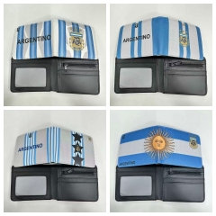 5 Styles Argentina national football team Cartoon Purse Anime Short Wallet