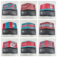 11 Styles Football Star Cartoon Purse Anime Short Wallet
