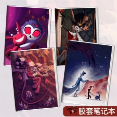 13*18.5cm 65Pages 11 Styles Helluva Boss Cartoon Students Anime Stationery Notebook