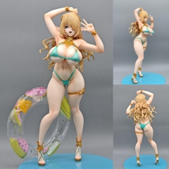 25cm Vertex Dark Elf Village Girl 8th Villager Cecil Cartoon Sexy Girls Anime PVC Figure