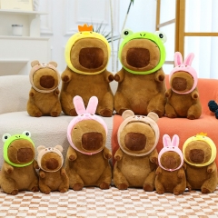 4 Styles Capybara Cosplay Anime Plush Toy Doll
