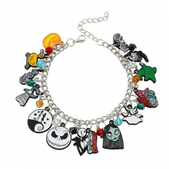 The Nightmare Before Christmas Cartoon Anime Alloy Bracelet