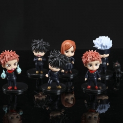 Opp Bag) 6PCS/SET 9cm Jujutsu Kaisen Cartoon Anime PVC Figures