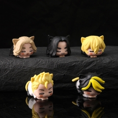 5PCS/SET 4cm*5.5cm Tokyo Revengers Cartoon Anime PVC Figures