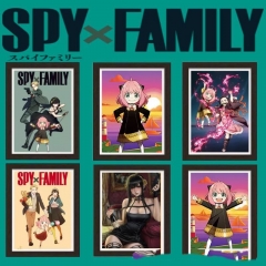画心+实木框）间谍过家家阿尼亚裸眼3D立体渐变装饰壁挂画SPY×FAMILY picture