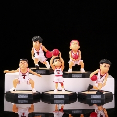 OPP Bag）5PCS/SET  7cm Slam Dunk Cartoon Anime PVC Figures