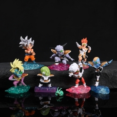 OPP Bag）8PCS/SET  8.5cm Dragon Ball Z Cartoon Anime PVC Figures