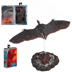 NECA 哥斯拉 怪兽之王魔斯拉Mothra拉顿关节可动手办模型