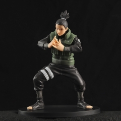 OPP Bag）18cm Naruto Nara Shikamaru Cartoon Anime PVC Figures