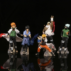 OPP Bag）5PCS/SET 12.5cm Naruto Cartoon Anime PVC Figures