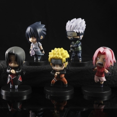 5PCS/SET 10.5cm Naruto Cartoon Anime PVC Figures