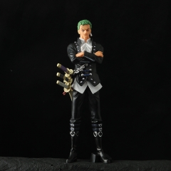 28cm One Piece Roronoa Zoro Cartoon Anime PVC Figures