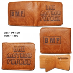 3 Styles Bad Mother Fucker Cartoon Wallet Anime Shorts Purse