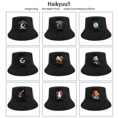 9 Styles Haikyuu Cartoon Sun Hat Cap Anime Bucket Hat