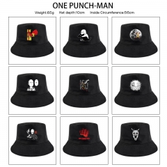 9 Styles One Punch Man Cartoon Sun Hat Cap Anime Bucket Hat