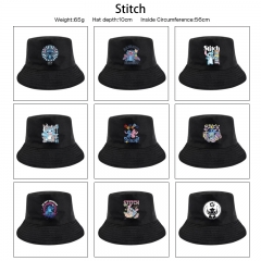 13 Styles Lilo & Stitch Cartoon Sun Hat Cap Anime Bucket Hat