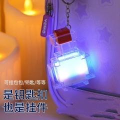 （带电）Minecraft我的世界游戏周边玩具挂件可充电变色瓶 小夜灯发光礼物