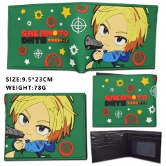 3 Styles SAKAMOTO DAYS Cartoon Wallet Anime Shorts Purse