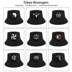 东京复仇者 动漫印花户外渔夫帽遮阳帽