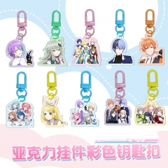 动漫挂件世界计划周边亚克力挂件钥匙扣Kaito Mfy Rin包饰品