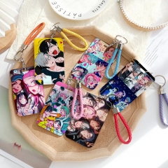 9 Styles AlienStage Cartoon Anime Phone Strap Lanyard Card Holder Bag