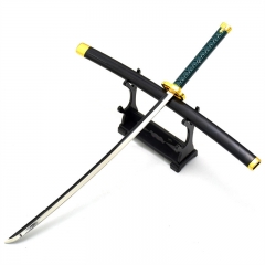 艾尔登法环游戏周边武器模型26CM长牙武士刀升级版金属工艺品摆件
