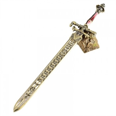 艾尔登游戏周边夜与火之剑30CM 全金属工艺品玩具刀剑兵器摆件