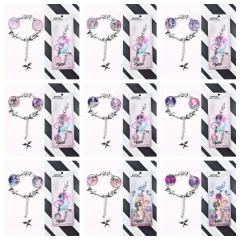 18 Styles K-Pop: Demon Hunters Cartoon Anime Alloy Bracelets