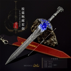 艾尔登法环游戏周边武器模型拉兹利辉石剑30CM皮套版武器模型摆件