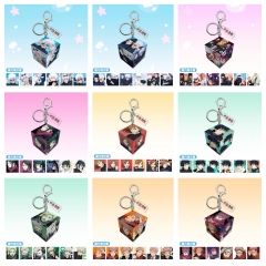 15 Styles 3.5cm Jujutsu Kaisen Cartoon Anime Acrylic Keychain