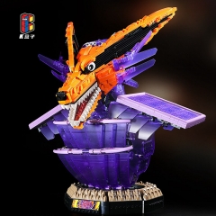 2830PCS Naruto Susanoo Kurama Plastic Anime Building Blocks Model Toy Doll
