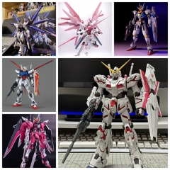 10 Styles Mobile Suit Gundam Plastic Anime Building Blocks Model Toy Doll