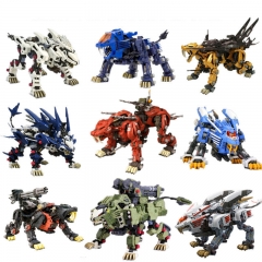8 Styles1:72 Scale BT ZOIDS Building Blocks Full Action Plastic Kit Assemble Model Toy Doll