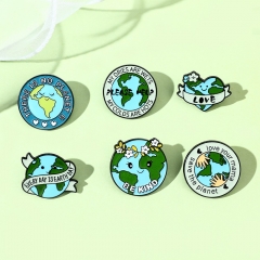 6 Styles Bunny Cartoon Pin Anime Alloy Brooch