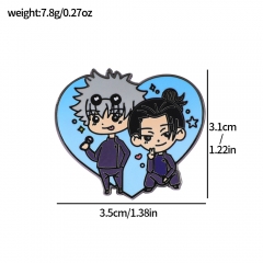 Jujutsu Kaisen Cartoon Pin Anime Alloy Brooch