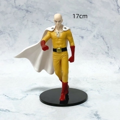 17cm One Punch Man Saitama Cartoon Anime PVC Figures