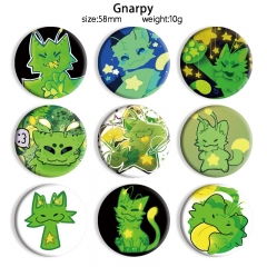 Gnarpy 动漫马口铁徽章胸章(个）58mm