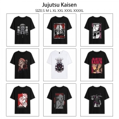 9 Styles Jujutsu Kaisen Cartoon Anime T-shirt