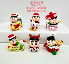6款圣诞小新高:6-7CM重:365g 100套/箱全新研磨喷涂工艺