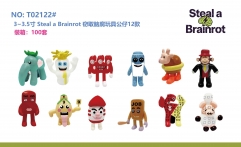 TO2122# 3~3.5寸 Steal a Brainrot 窃取脑腐玩具公仔12款